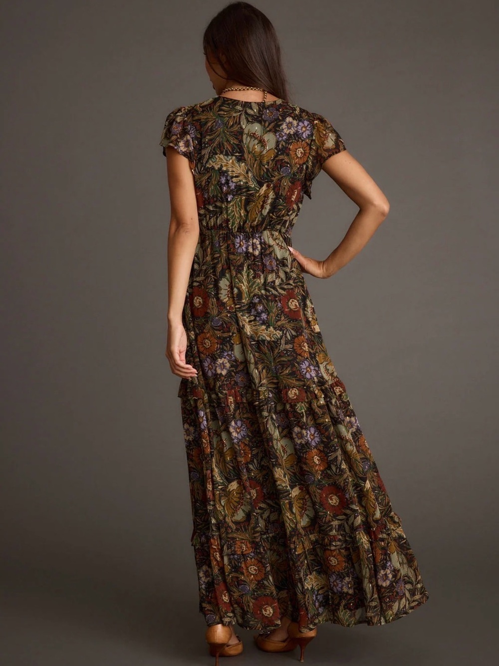 Sundance Floral Paisley Maxi Dress - Picture 2 of 8